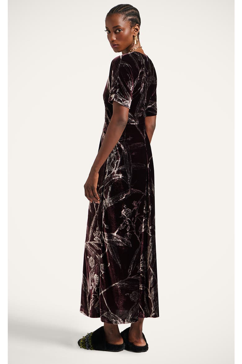 Angelica Dress, Alternate, color, Bamboo Burgundy