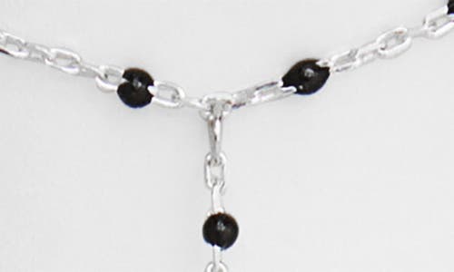 Nashelle Iris Bead Hand Chain
