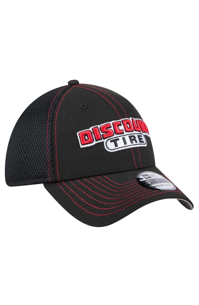 New Era Men's New Era  Black Austin Cindric Neo 39THIRTY Flex Hat, Alternate, color, Black