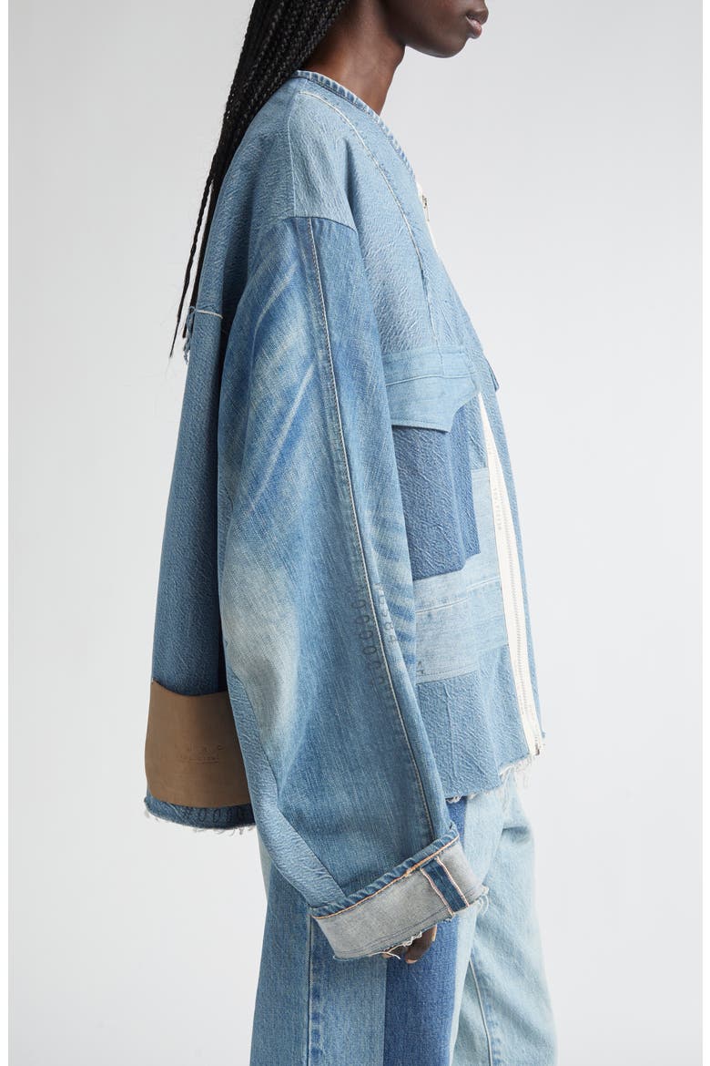 Remake Denim Military Mark II Jacket, Alternate, color, INDIGO