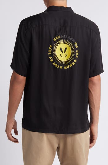 Sunsmirk Embroidered Camp Shirt