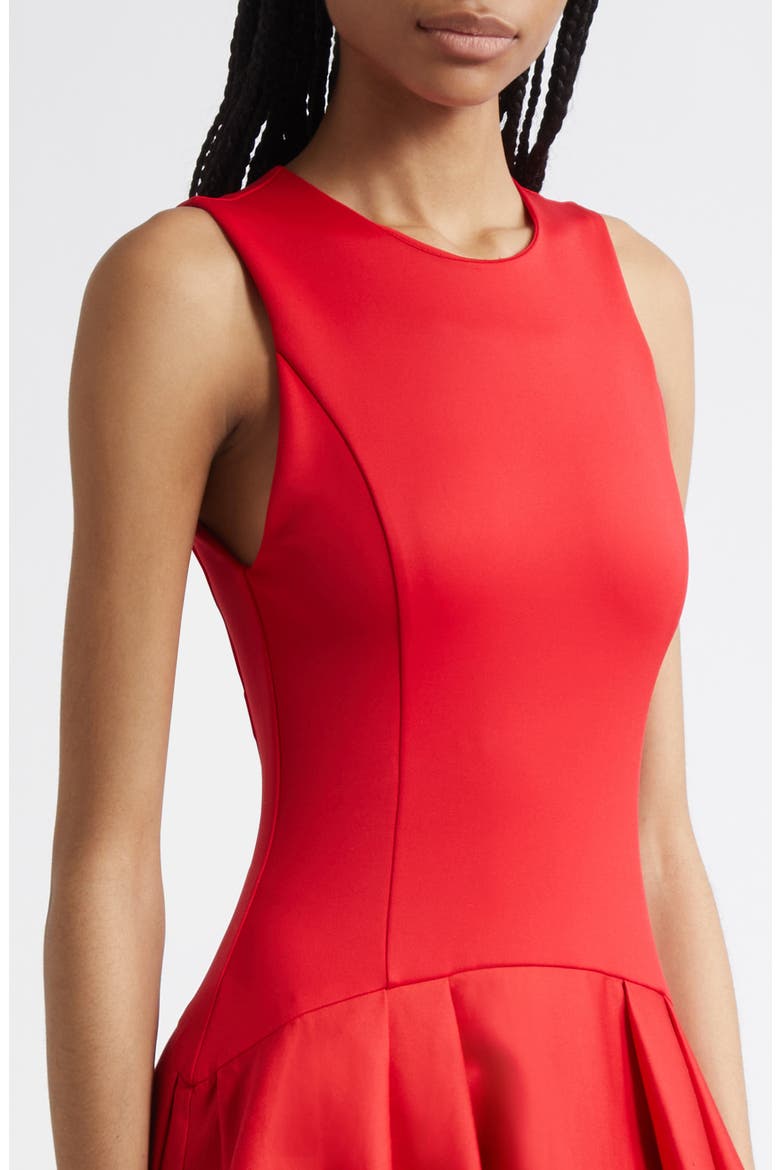 adley drop waist midi dress ADLEY DROP WAIST MIDI DRESS in PERFECT RUBY