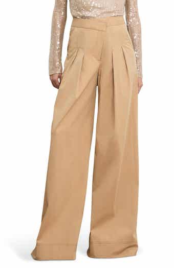 Heron Pleated Wide Leg Pants