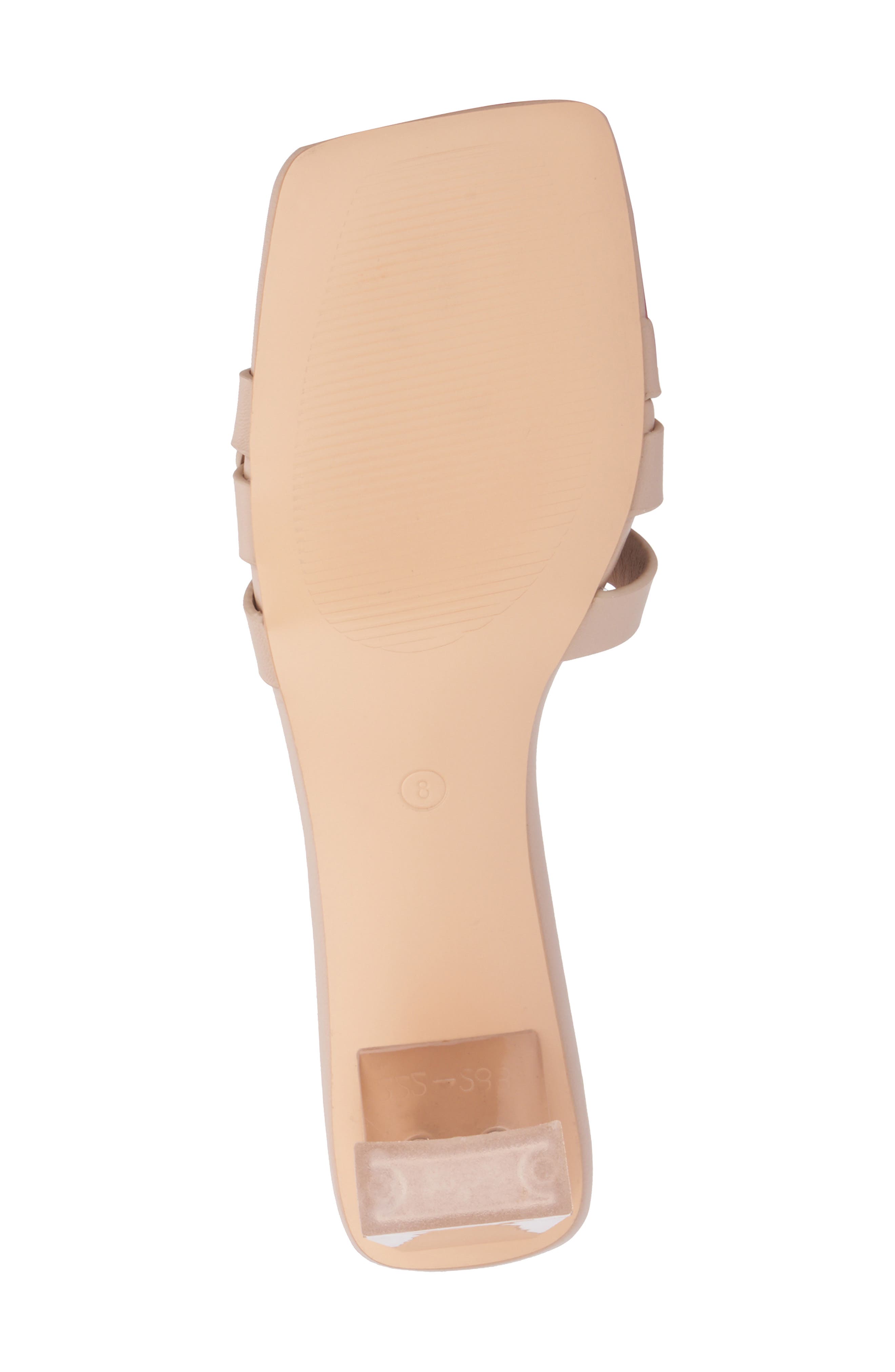 Ela Woven Slide Sandal, Alternate, color, TAUPE