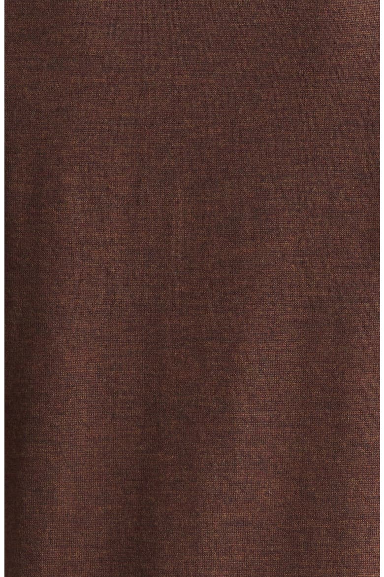 Larry Virgin Wool Crewneck Sweater, Alternate, color, CACAO