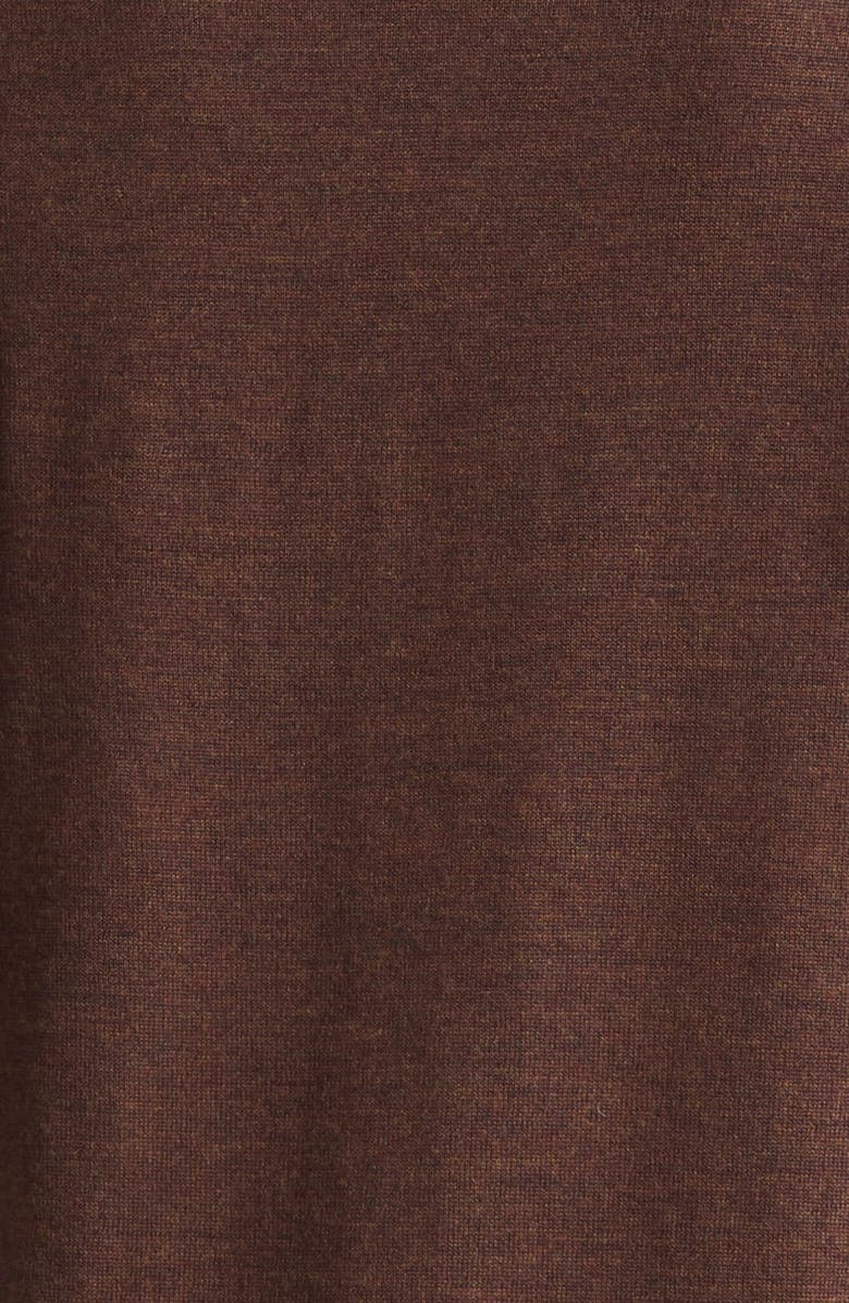 Massimo Alba Larry Virgin Wool Crewneck Sweater, Alternate, color, Cacao