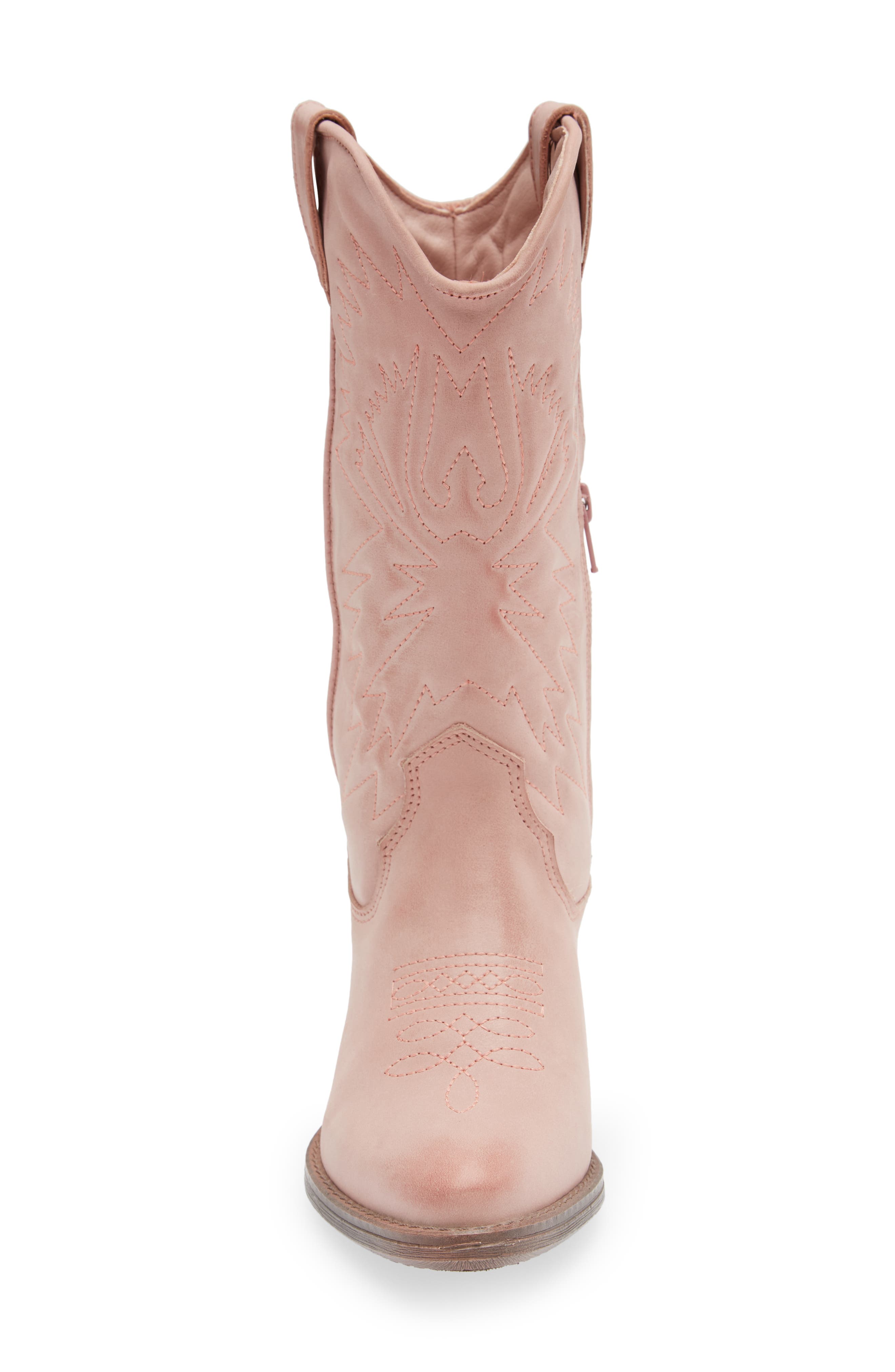 Hayward Western Boot, Alternate, color, PINK LEATH