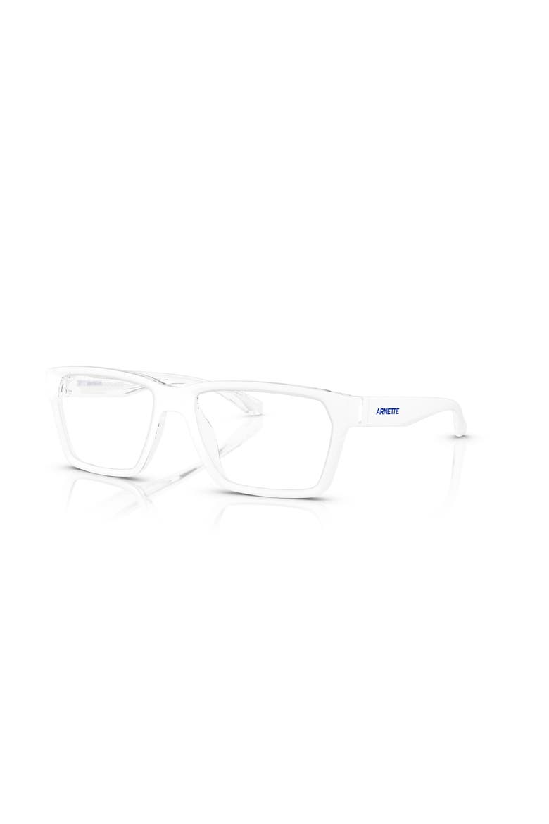 53mm Rectangle optical glasses, Main, color, Transparent