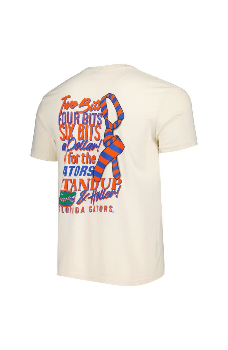 IMAGE ONE Men's Cream Florida Gators Hyperlocal T-Shirt, Alternate, color, 