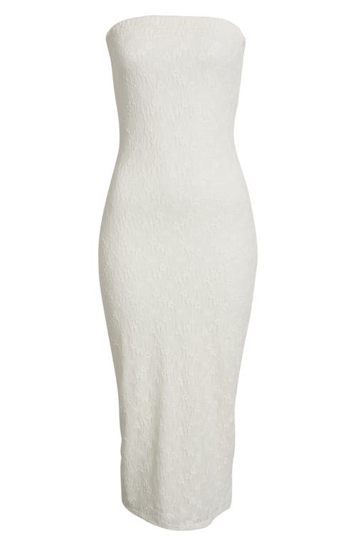 Bp. Floral Lace Body-con Midi Dress