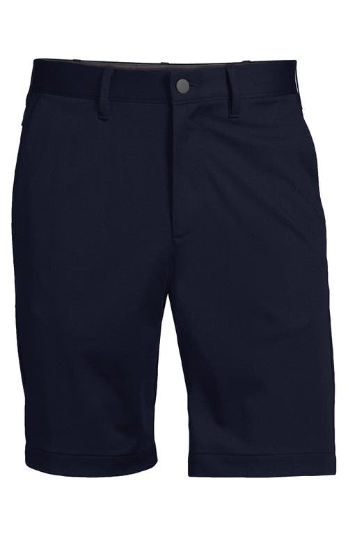 LANDS' END LANDS' END TRADITIONAL FIT 9" FLEX PERFORMANCE GOLF SHORTS