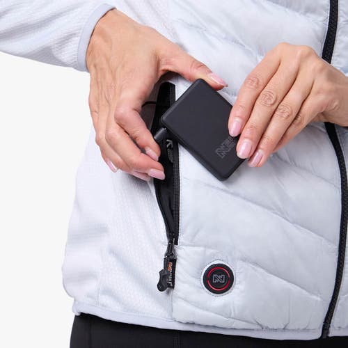 Mobile Warming Ventani Hybrid Packable Heated Jacket In Blue