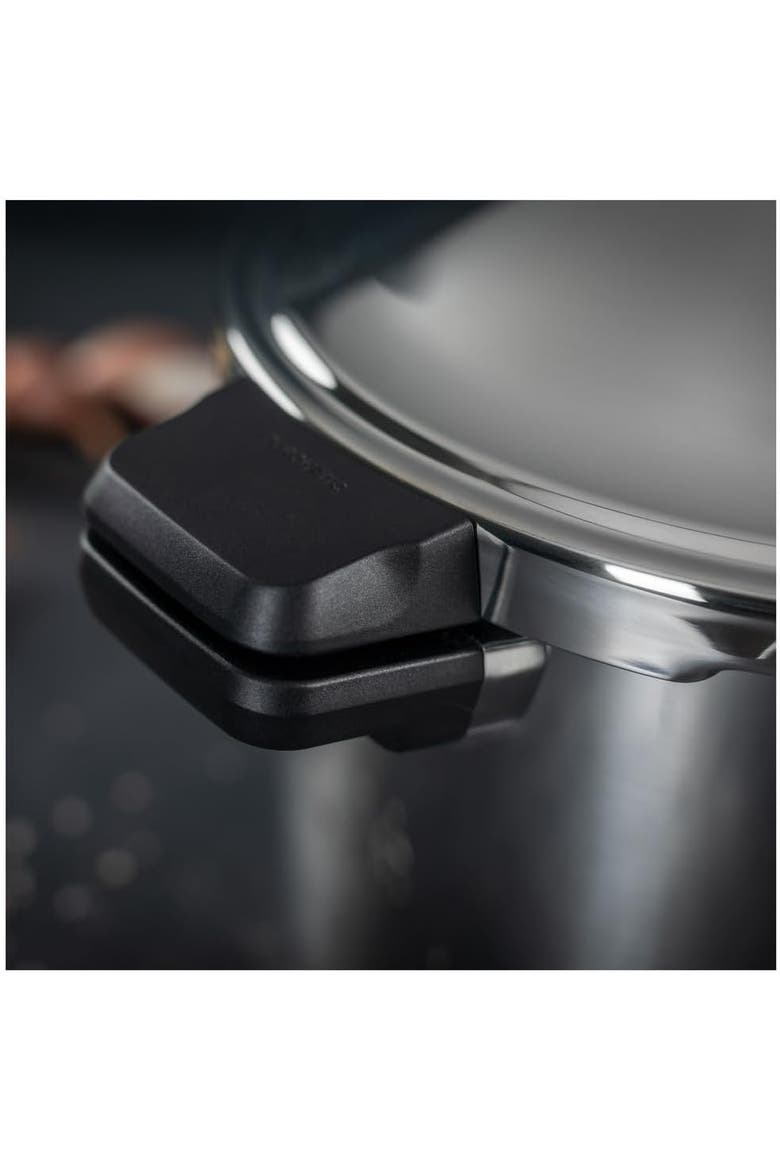 Duromatic INOX Dual handle Stovetop Pressure Cooker, 7.4-Quart, Alternate, color, Silver