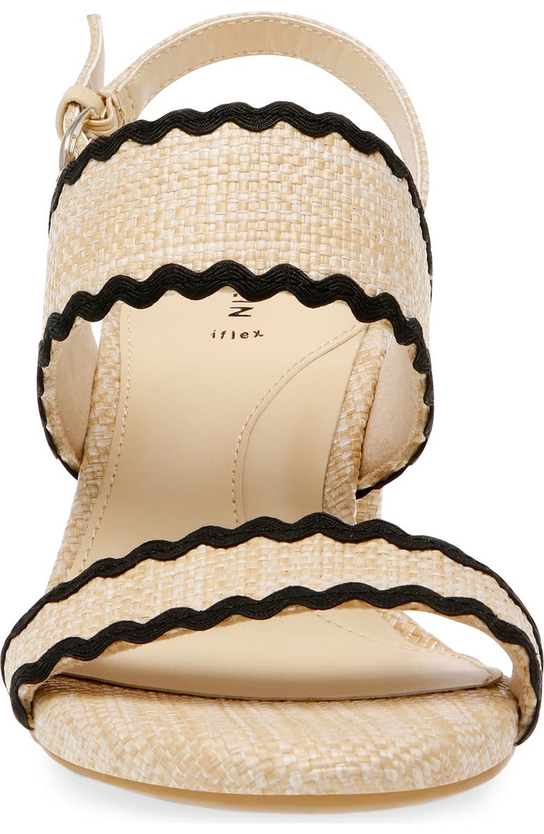 Anne Klein Raine Raffia Slingback Sandal, Alternate, color,