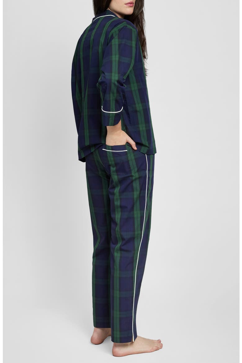 Marina Pajama Set, Alternate, color, Blackwatch