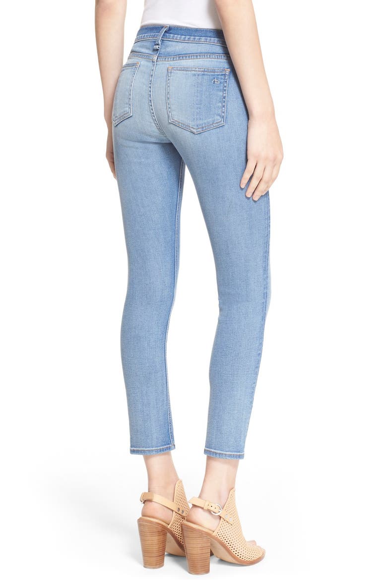 Capri Skinny Jeans, Alternate, color, ARSENAL