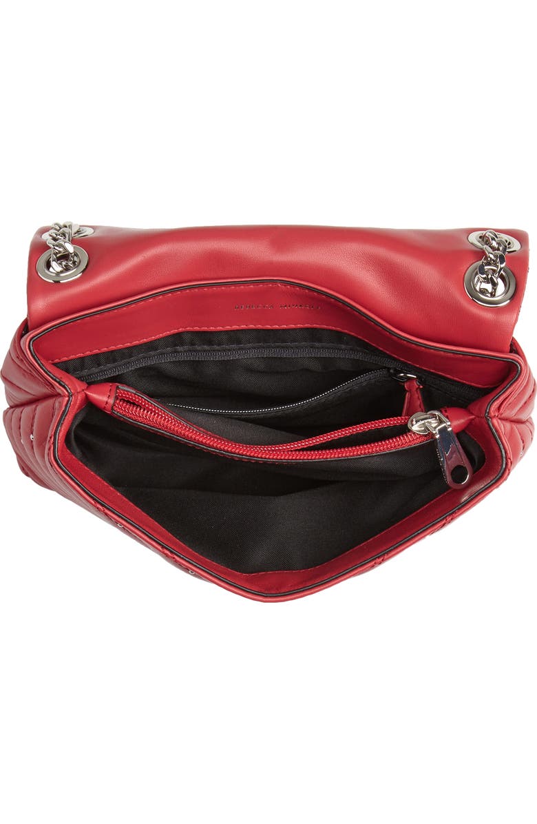 Rebecca Minkoff Edie Quilted Leather Crossbody Bag, Alternate, color,