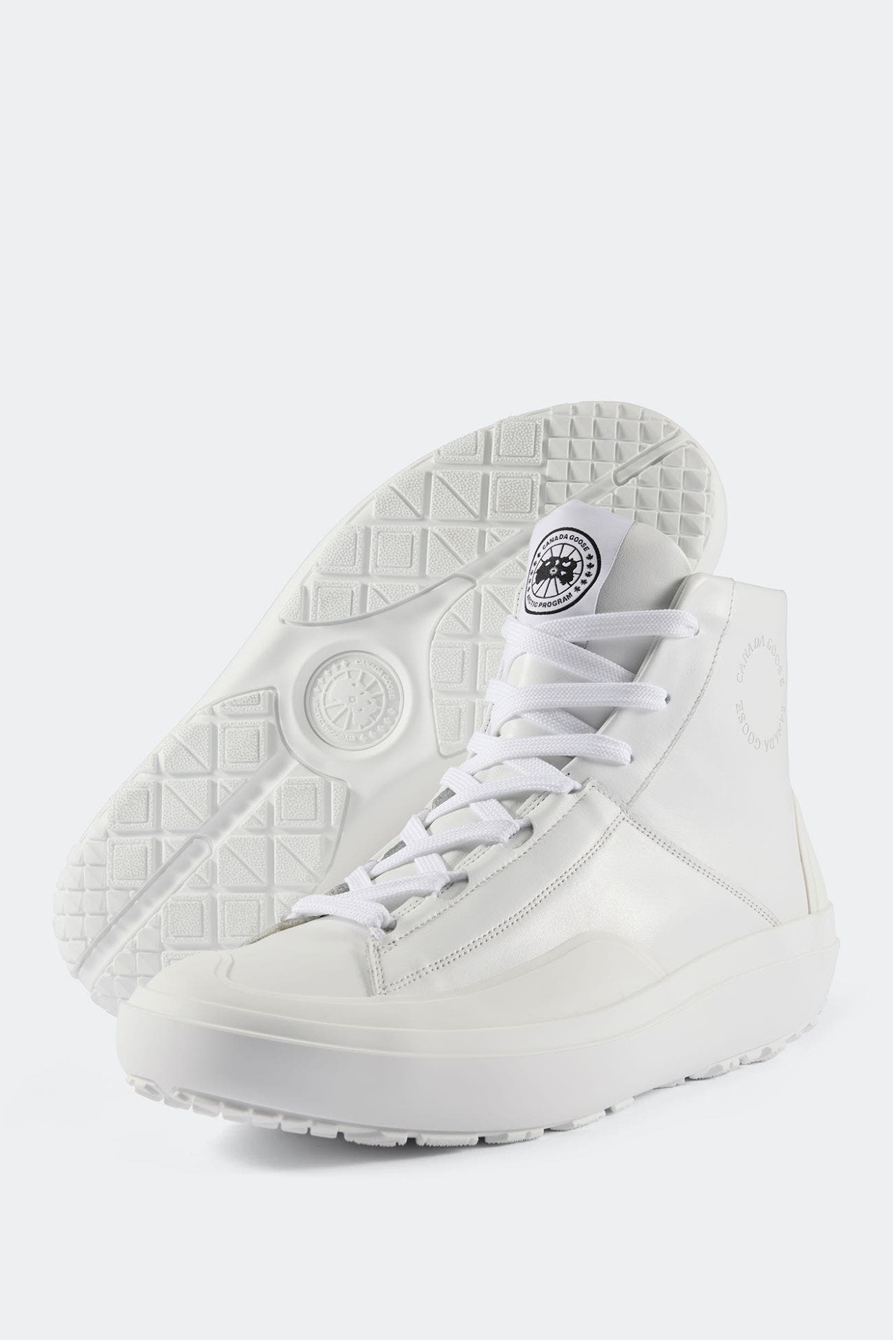 Men's Ossington High Sneaker, Alternate, color, White