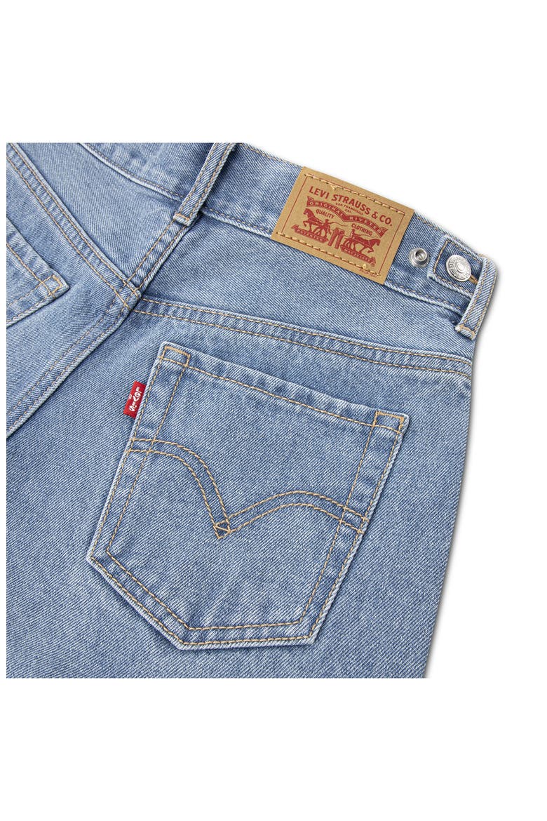 Kids' Adjustable Waist Wide Leg Jeans, Alternate, color, EVIE