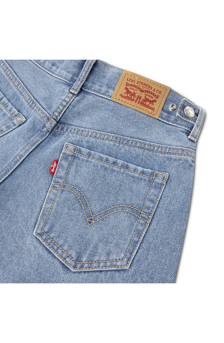 Levi's Kids' Adjustable Waist Wide Leg Jeans, Alternate, color, Evie