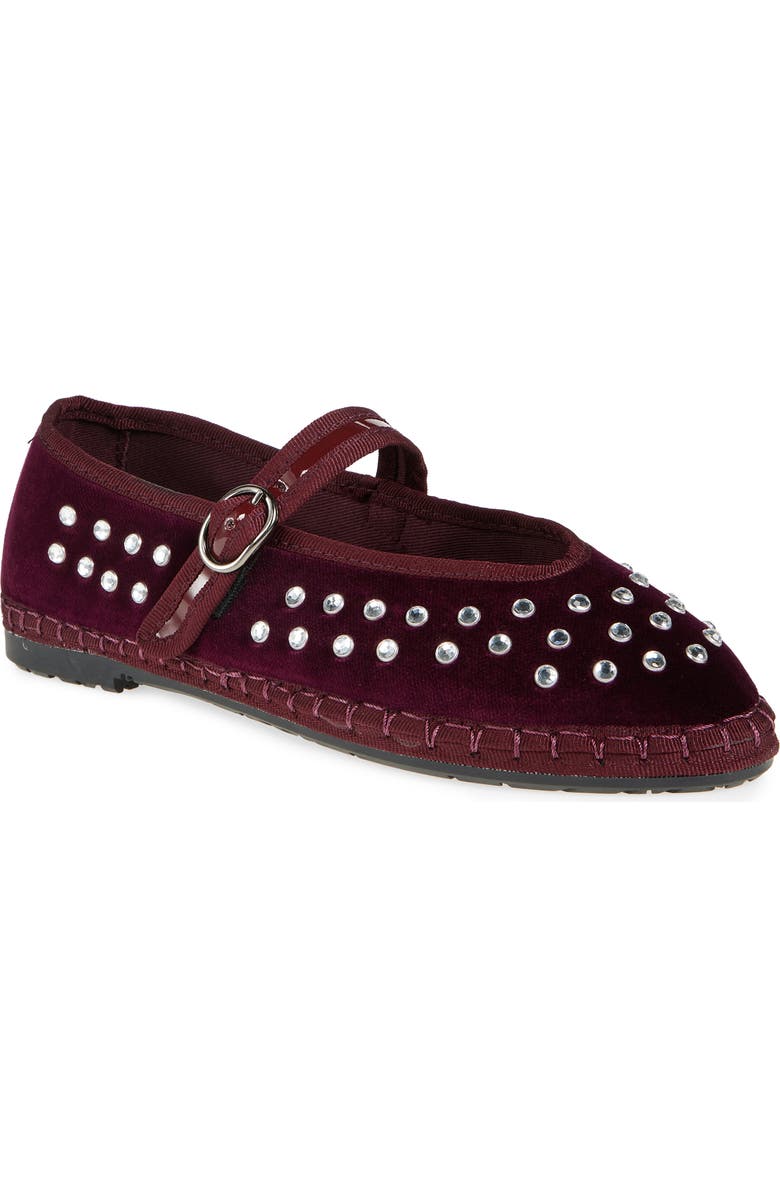 Flabelus Mae Mary Jane Flat, Main, color,