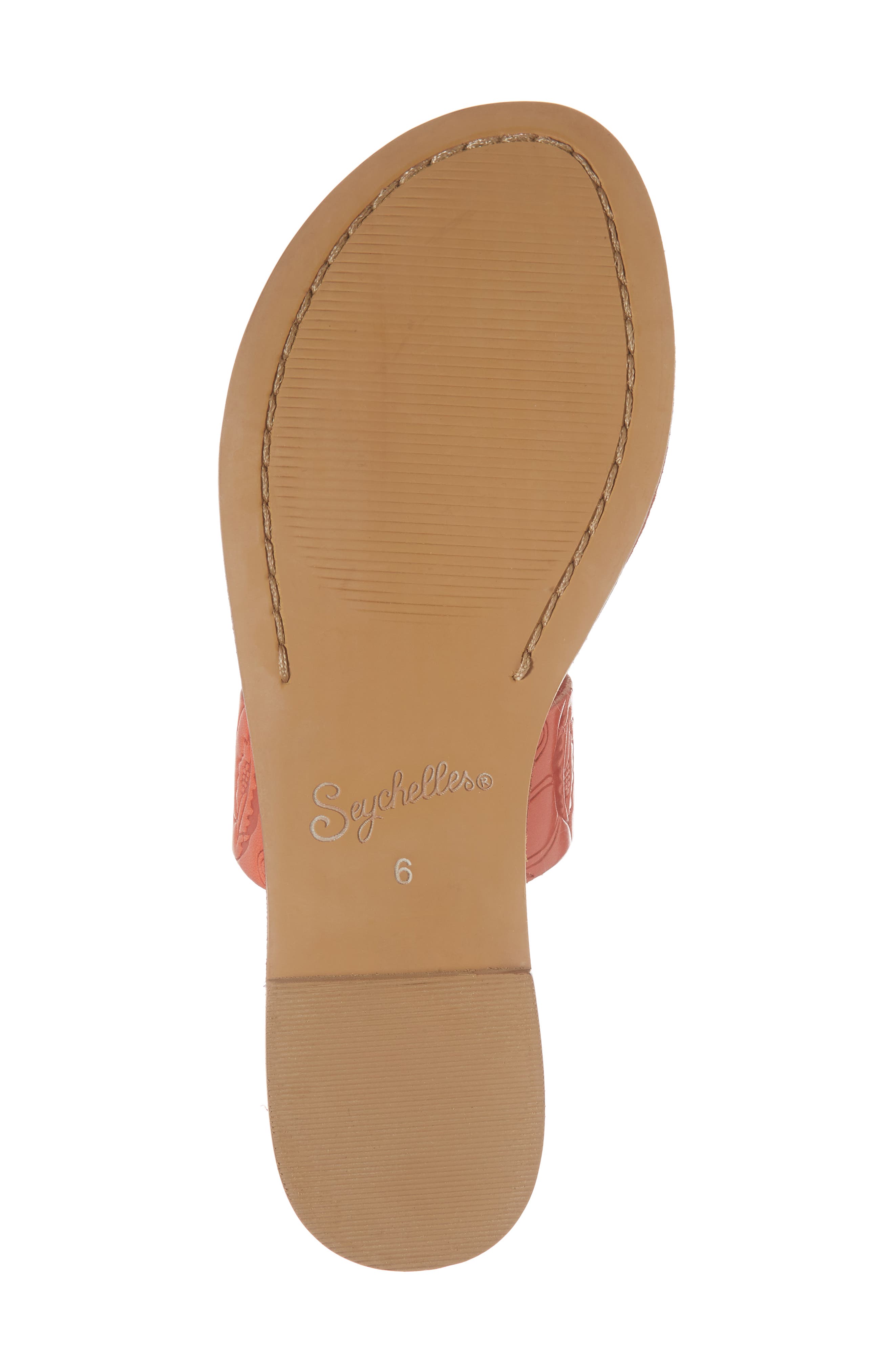 Sheroes Slide Sandal, Alternate, color, RED LEATHER