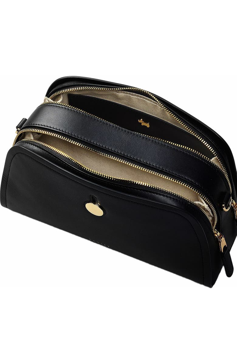 Radley Bathurst Mews Small Ziptop Crossbody Bag, Alternate, color, Black