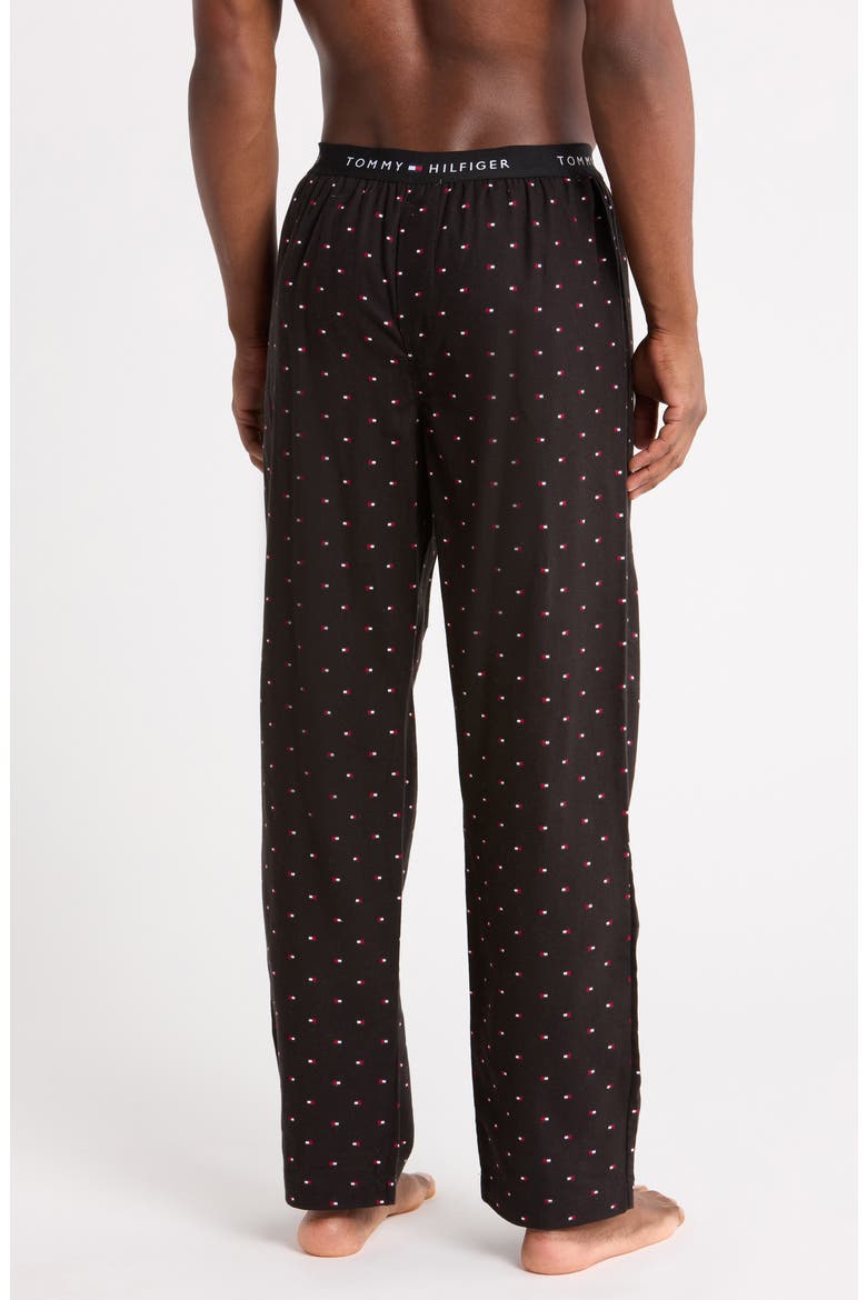 Flannel Sleep Pants, Alternate, color, BLACK INK