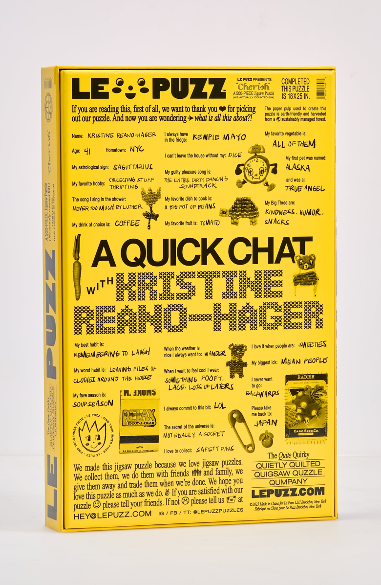 Le Puzz Cherish 500 Piece Jigsaw Puzzle, Alternate, color, NO COLOR