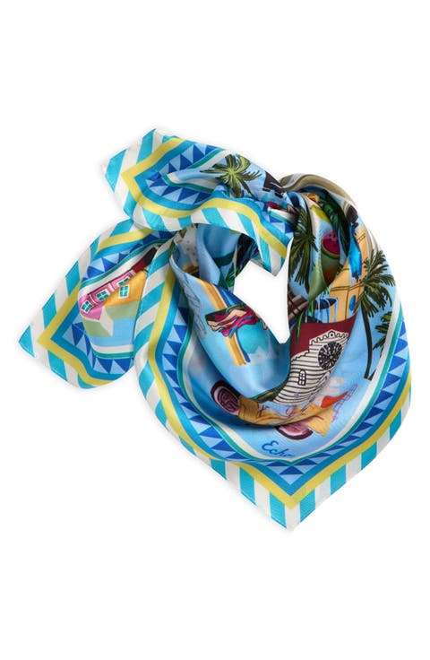 Positano Silk Bandana