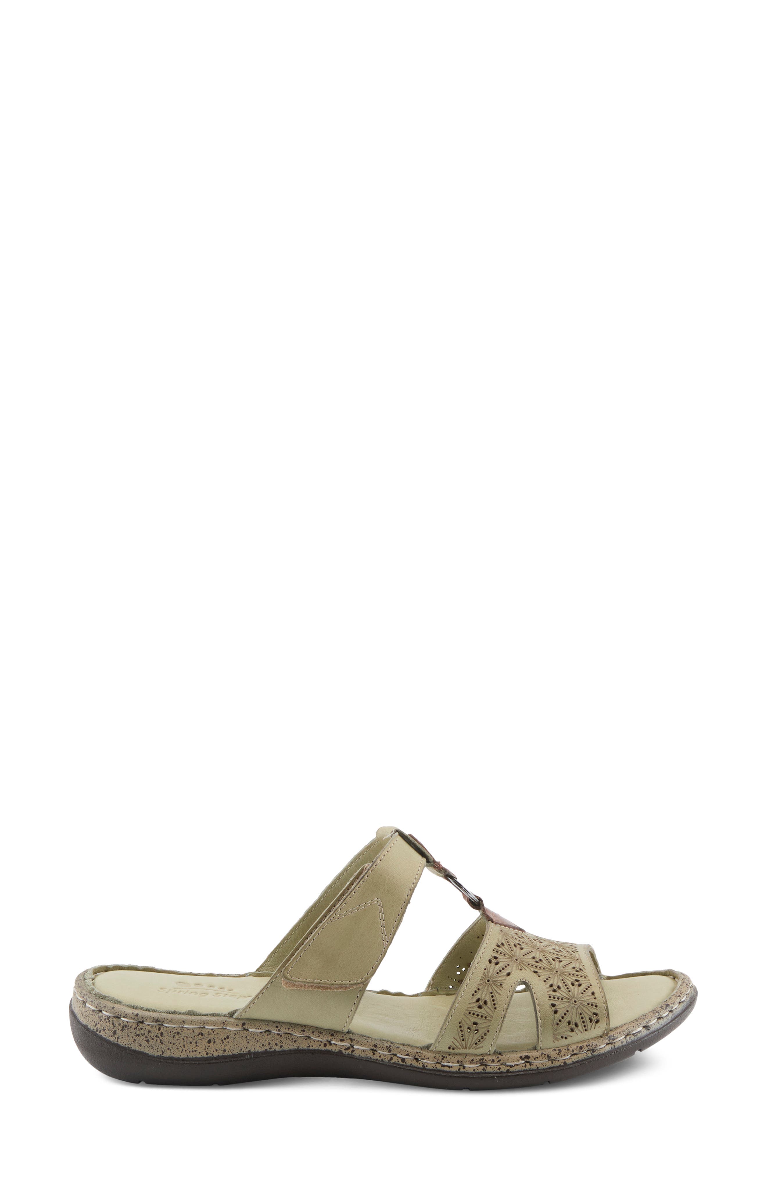 Spring Step Virelle Slide Sandal, Alternate, color, Sage Green