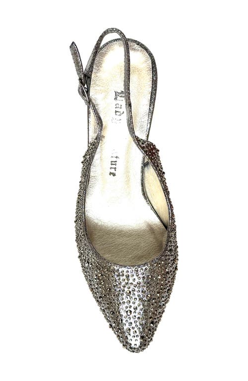 Lady Couture Slingback Pump In Pewter