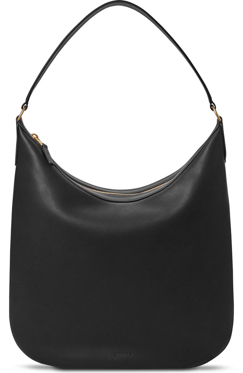 Shinola Bixby Shoulder Bag, Main, color, Black