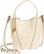 Chloé Small Spin Leather Crossbody Tote