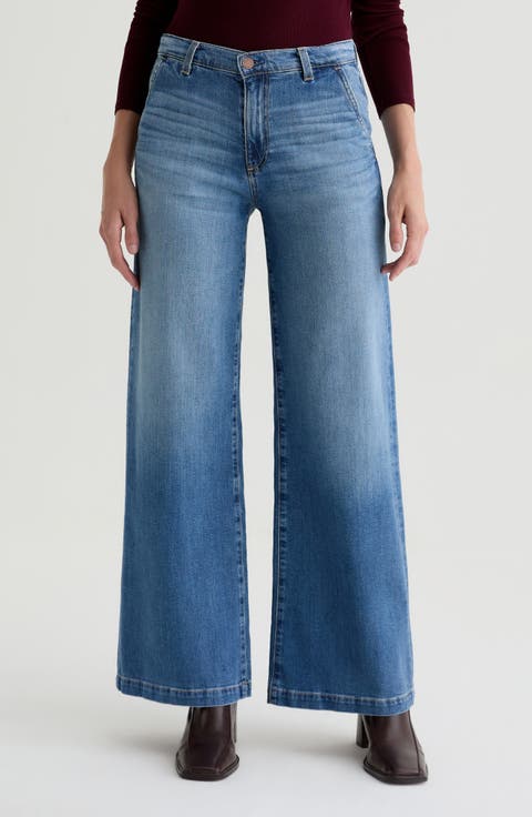 Stella Low Slung Palazzo Jeans