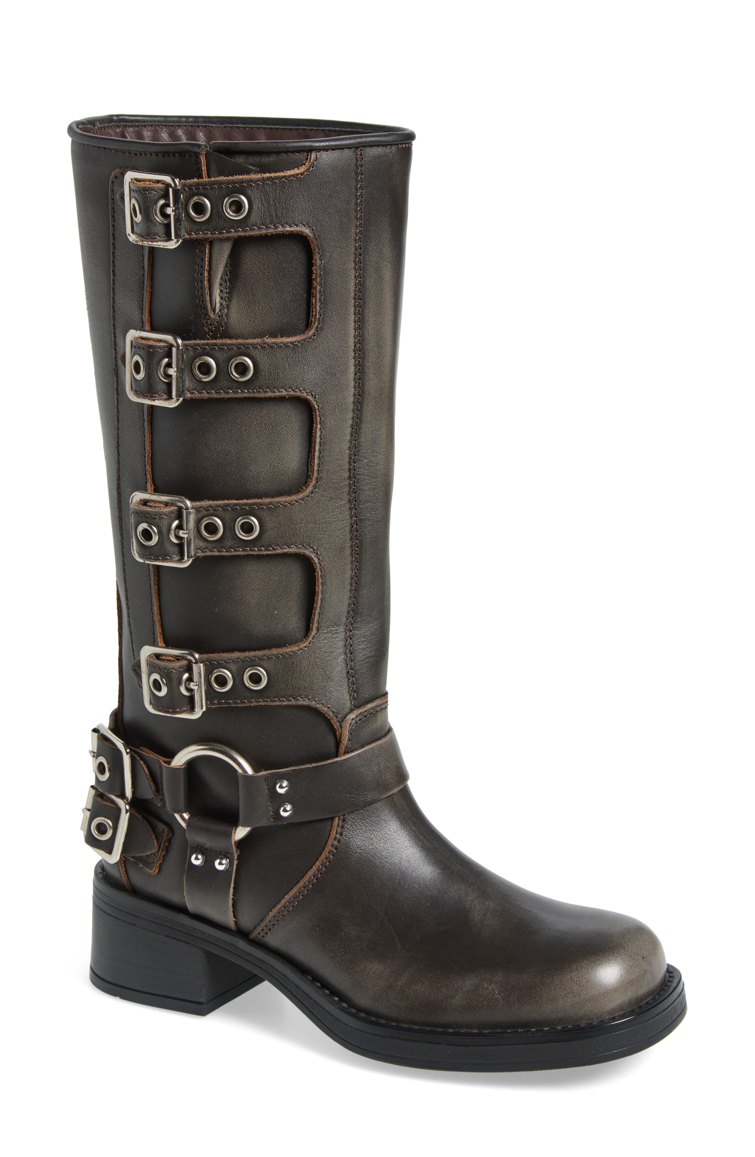 Steve Madden Rocky Boot, Main, color, Black Distressed