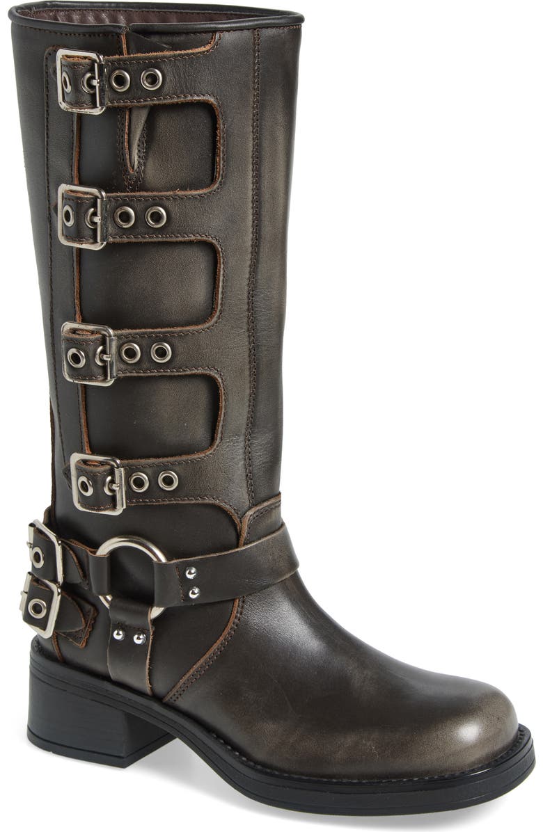 Steve Madden Rocky Boot, Main, color, Black Distressed