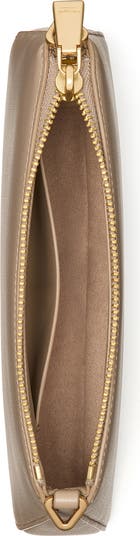 grace fine grain leather shoulder bag