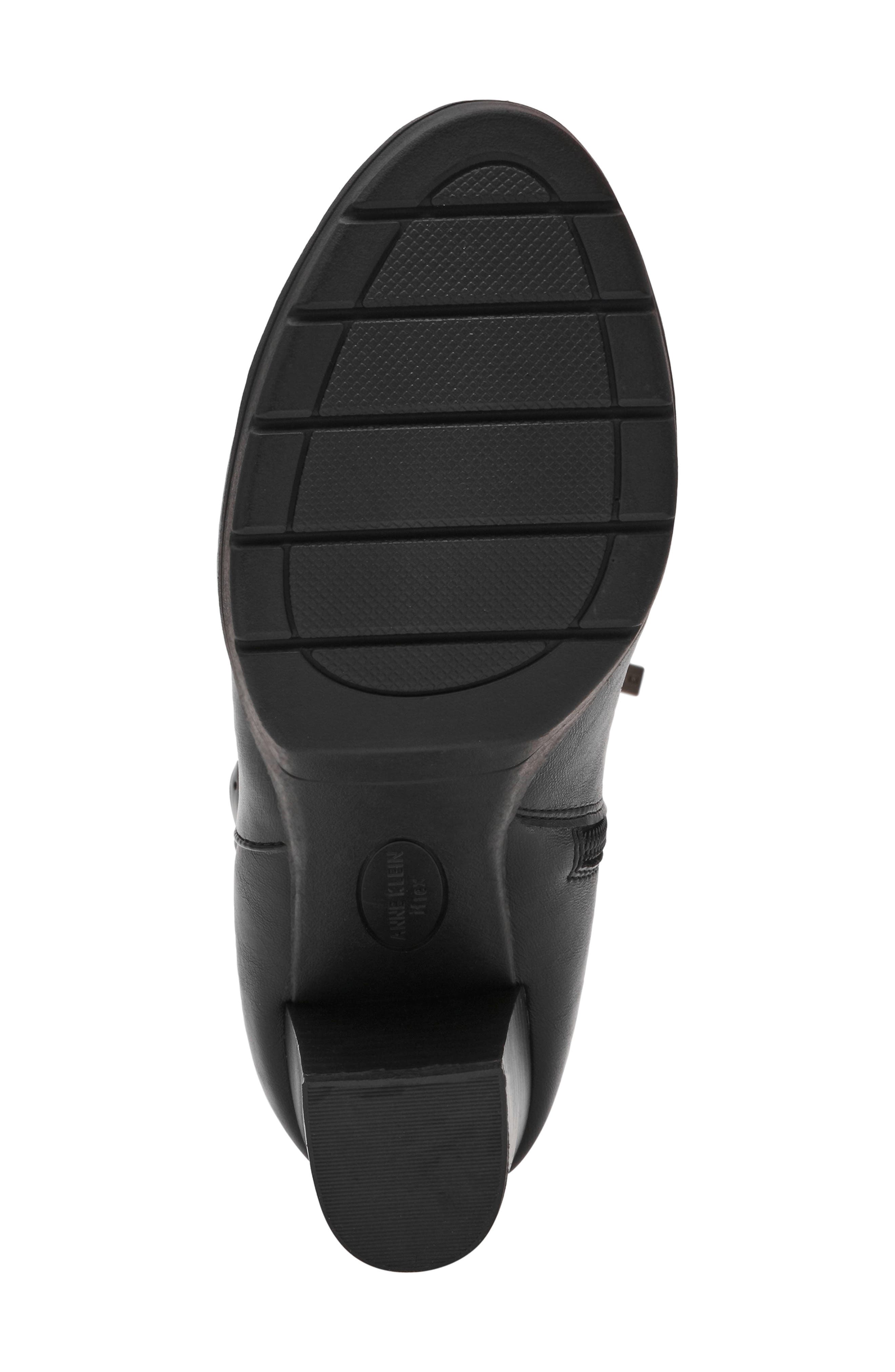 Anne Klein Rissa Knee High Boot, Alternate, color, Black Nappa Pu