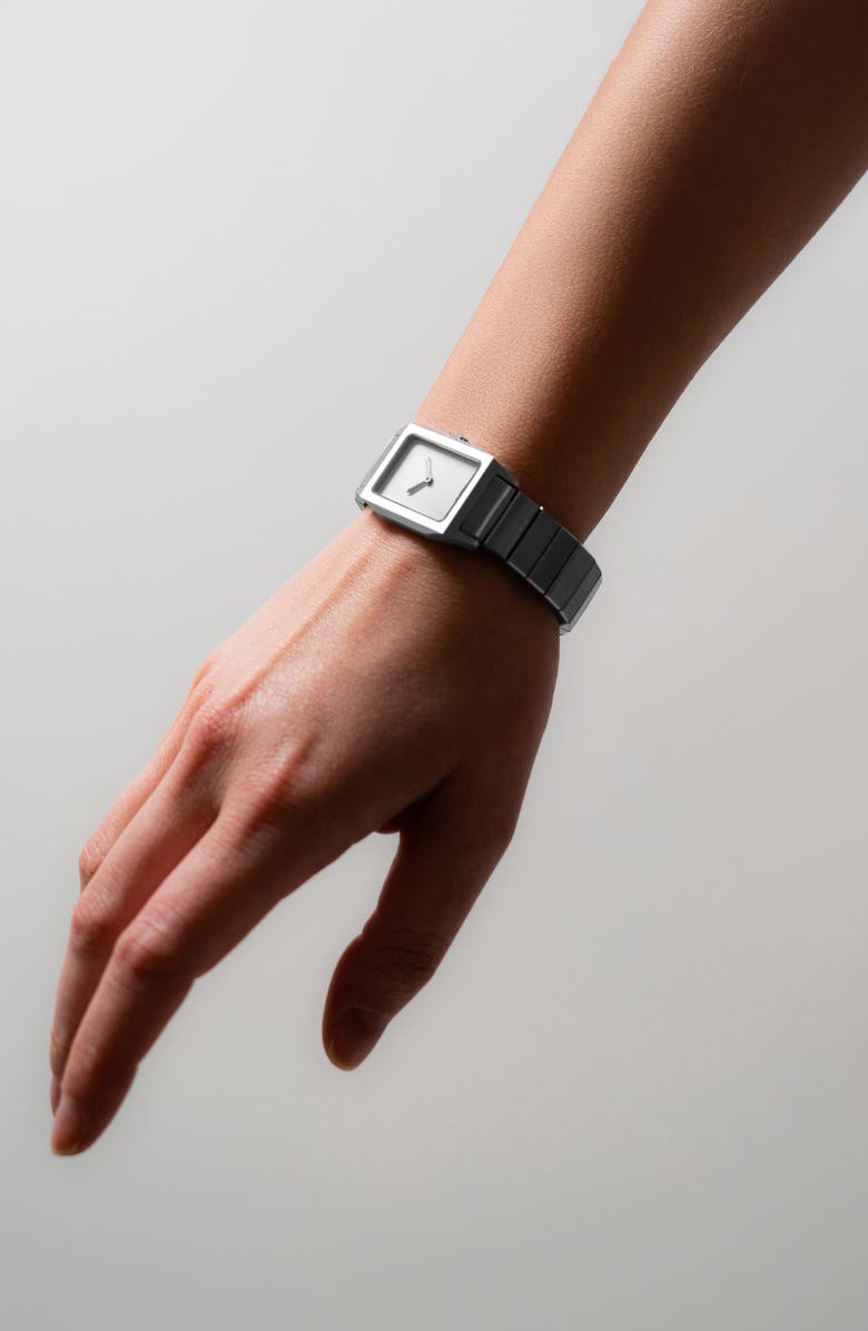 D1 Milano Studio71 Aura Bracelet Watch, 23.5mm, Alternate, color, Silver