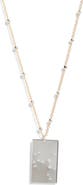 Set & Stones Zodiac Constellation Pendant Necklace