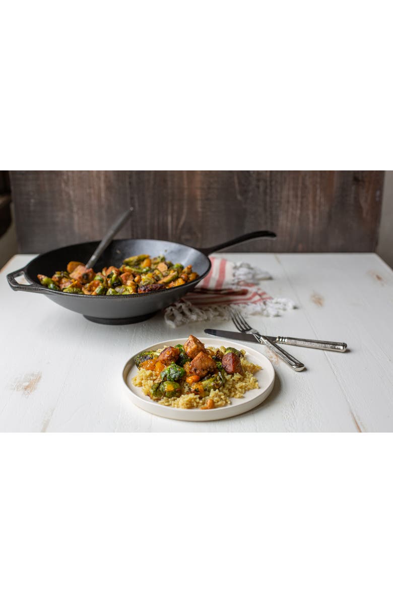 LODGE Chef Collection 12-Inch Cast Iron Skillet, Alternate, color,