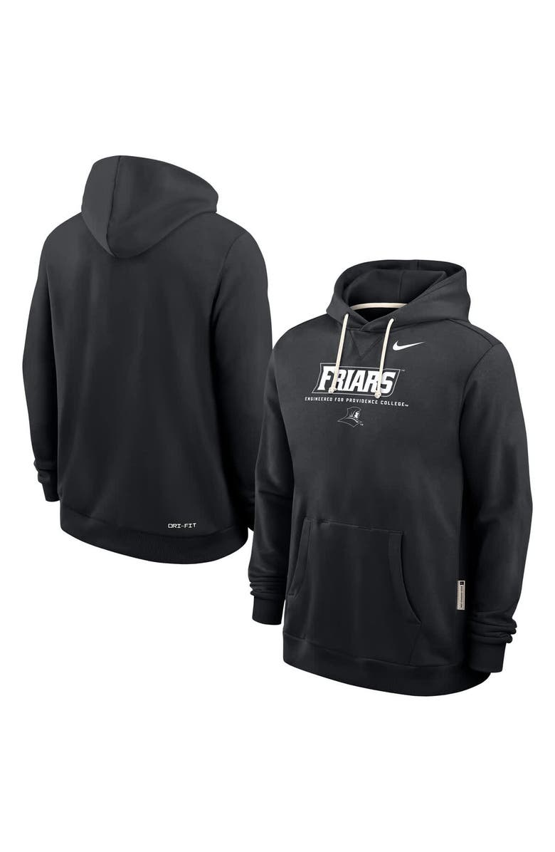 Nike Men's Nike Black Providence Friars 2025 Sideline Dri-FIT Hoodie, Alternate, color, Black