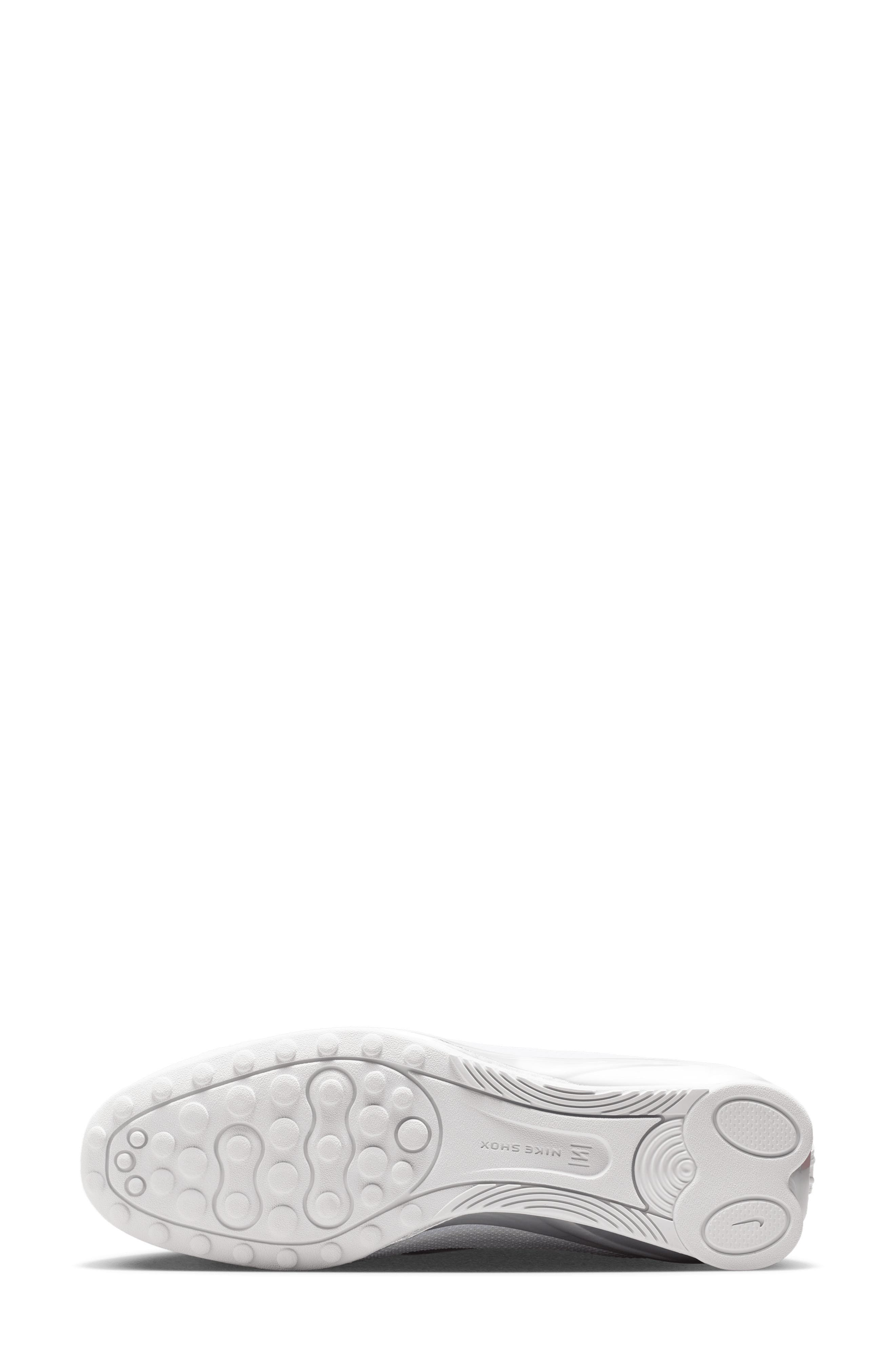 Shox Z Sneaker, Alternate, color, WHITE/ METALLIC SILVER