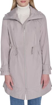 Cole Haan Travel Packable Hooded Rain Jacket | Nordstrom