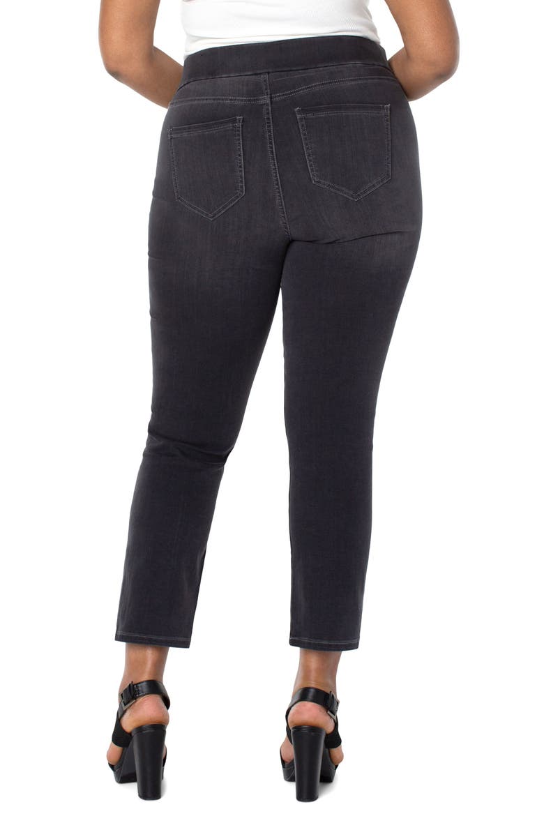 Meredith Slim Fit Ankle Jeans, Alternate, color, METEORITE WASH