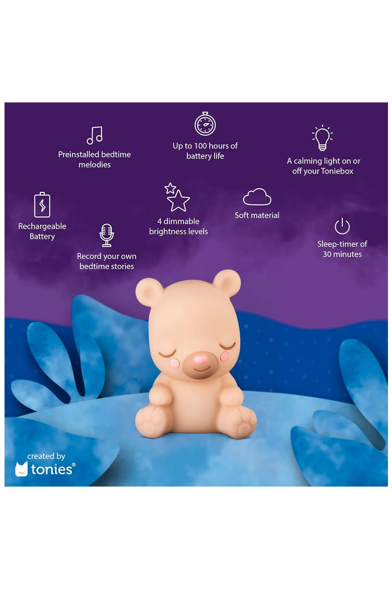Sleepy Friends Sleepy Bear Night Light Tonie, Alternate, color, BEIGE MULTI