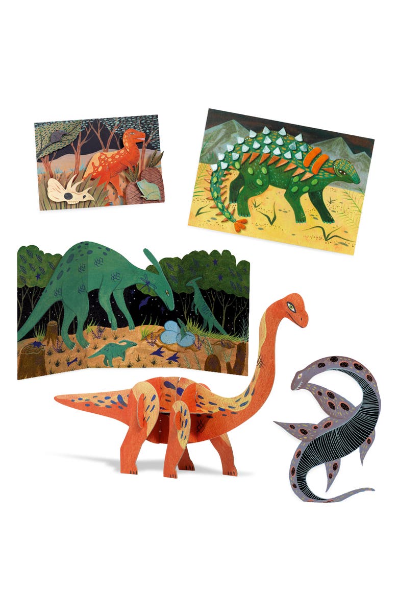 Djeco The World of Dinosaurs Activity Set, Alternate, color, 
