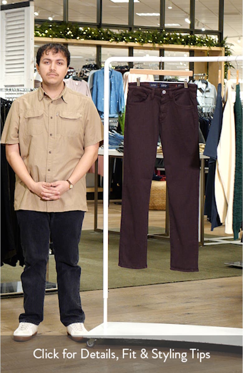 Courage Stretch Twill Straight Leg Pants, sales video thumbnail