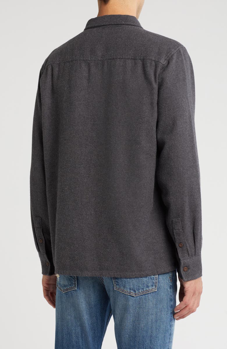 Madewell Sunday Boxy Flannel Button-Up Shirt, Alternate, color, 